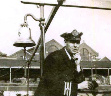 2nd Eng Off James Glen on RFA Fortol