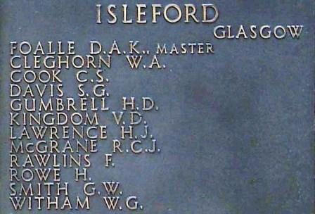 Isleford CWGC