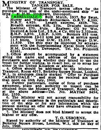 5 7 60 Times Abbeydale