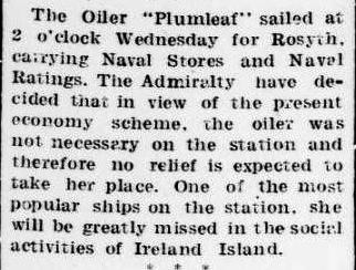 Royal Gazette Bermuda March 1922