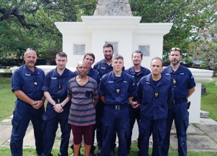 Job Done Cadet Philip Brock CPO Mark Amato SG1 Ryan Kitchen SG1 Samuel Peacock SG1 Christopher Barber APP CIS John Millen APP CIS Bradley Priddey Curator Mr Morris