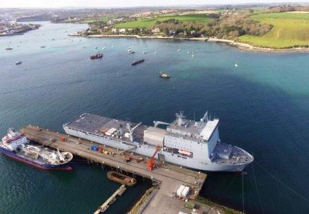 Mounts Bay at Falmouth