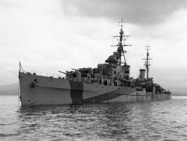 HMS Bellona 1943 IWM A 19851