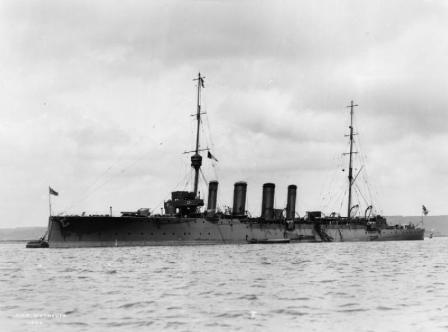 HMS Weymouth 1910