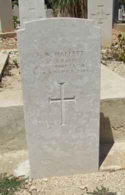 Deckhand Frederick William Hallett Deckhand Frederick William Hallett