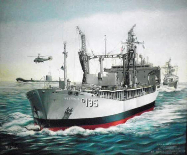 HMAS Westralia II by Phil Short after RFA service as RFA Appleleaf (3) HMAS Westralia II by Phil Short after RFA service as RFA Appleleaf (3)