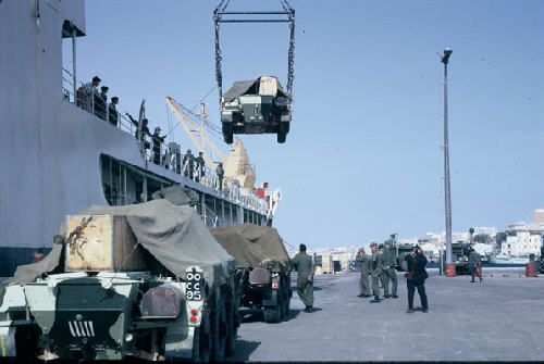 Lift it onboard at Tobruk