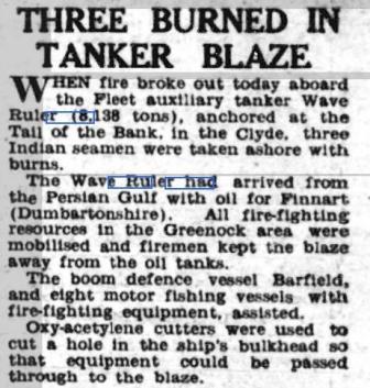 1952 W Ruler 1 fire