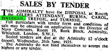 21 5 1935 Times tankers for sale