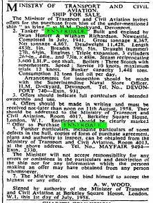 Ennerdale 1 17 7 58 Times for sale