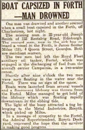 Fortol - Eveng Teleg 20 Aug 1947