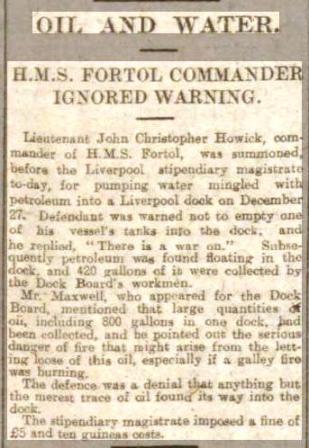 Fortol Press report 1918