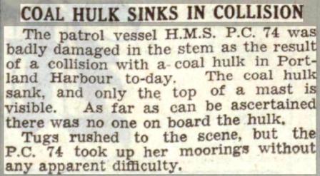 Press Cutting Gloucester Echo 18-2-37 PC74
