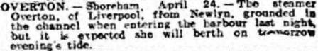Press Cutting Liverpool Daily Post 27 April 1915