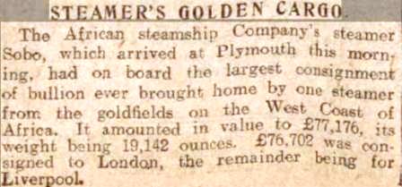 Press Report - Even Tele 25-10-1906 Sobo Gold