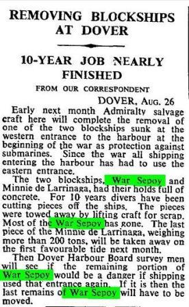 Press Report The Times 27 August 1960