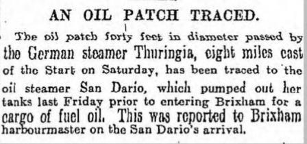 Teakol San Dario Oil The Scotsman 17 11 1925