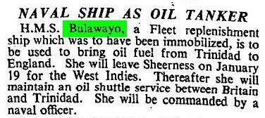 Times News Report 1948 Bulawayo