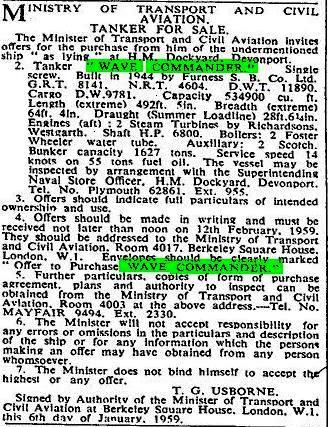 Times Wave Commander 15 1 1959