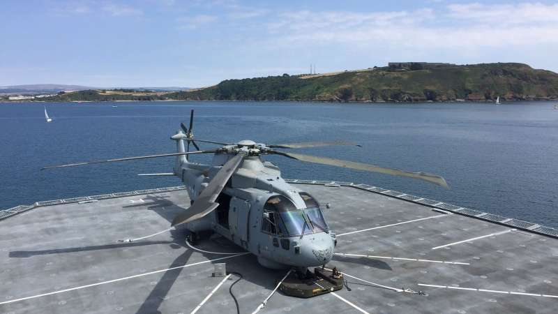 814 NAS first deck landing TRACE 1 8 2018