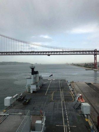 ARGUS alongside at Lisbon