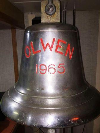 RFA OLWEN ships bell