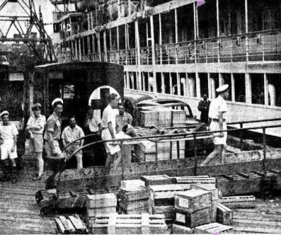 Empire Clyde loads patients Oz