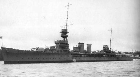 HMS Diomede 1938