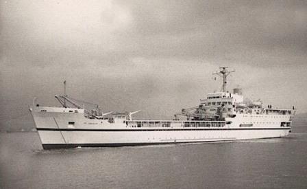 RFA Sir Galahad in BI colours