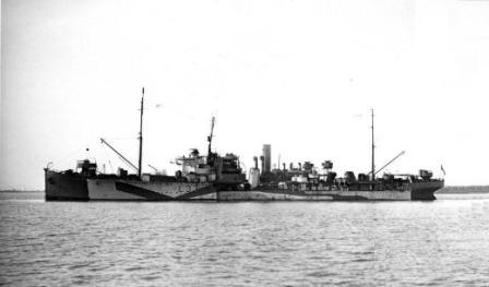 RFA WAR NIZAM 1943 HMS Vivien