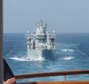Wave Knight   Gulf of Aden escorting PO Oriana 19 Jan 2012 -2