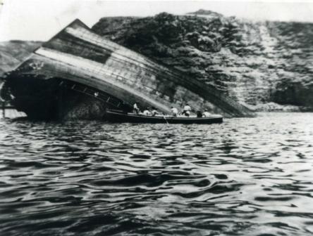 RFA Darkdale sunk museum copy