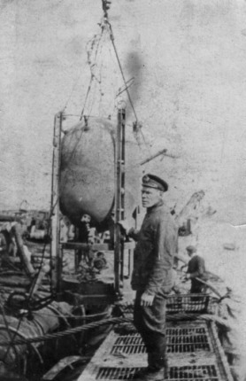 uc44 mine Fred Collins Salvage Bosun