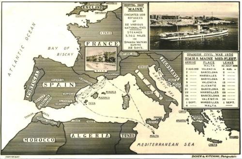 Spanish Civil War RFA Maine